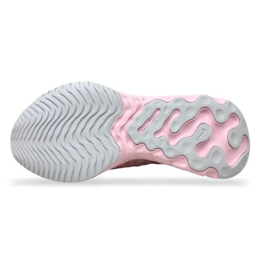 Women Nike React Phantom Run FK 2 Running Shoes Pink White DH0130 600 NEW - Picture 3 of 10